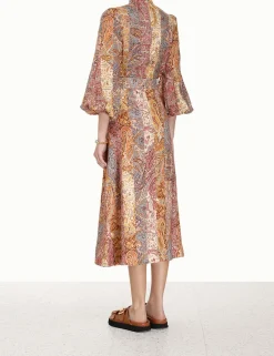 ZIMMERMANN Skirts<Luminosity A-Line Midi Skirt