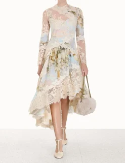 ZIMMERMANN Clothing<Luminosity Asymmetric Dress