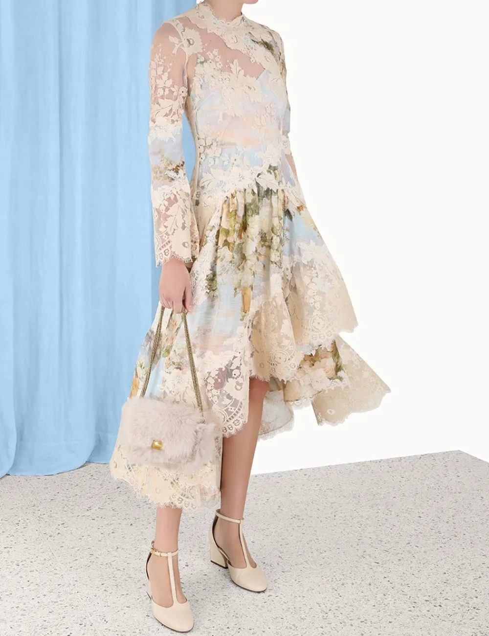 ZIMMERMANN Clothing<Luminosity Asymmetric Dress