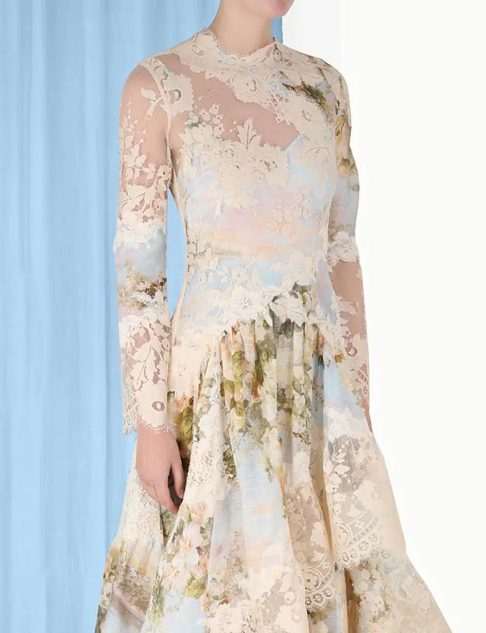 ZIMMERMANN Clothing<Luminosity Asymmetric Dress