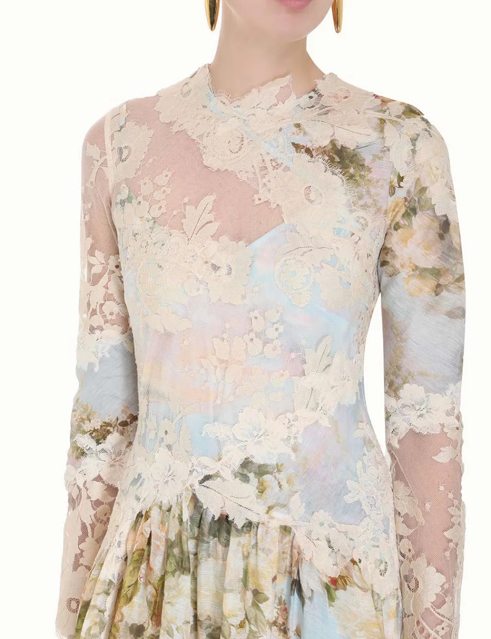ZIMMERMANN Clothing<Luminosity Asymmetric Dress