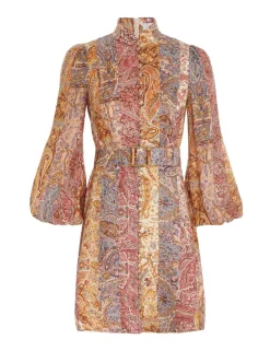 ZIMMERMANN Luminosity<Luminosity Belted Mini Dress