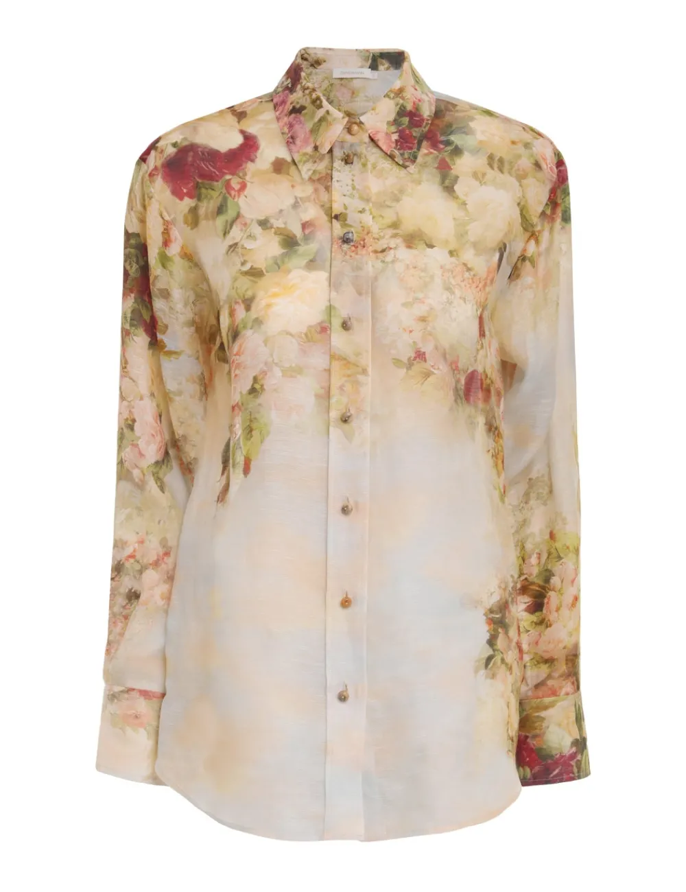 ZIMMERMANN In Denim<Luminosity Button Up Shirt