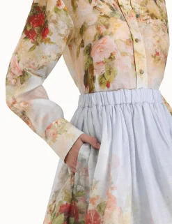 ZIMMERMANN In Denim<Luminosity Button Up Shirt