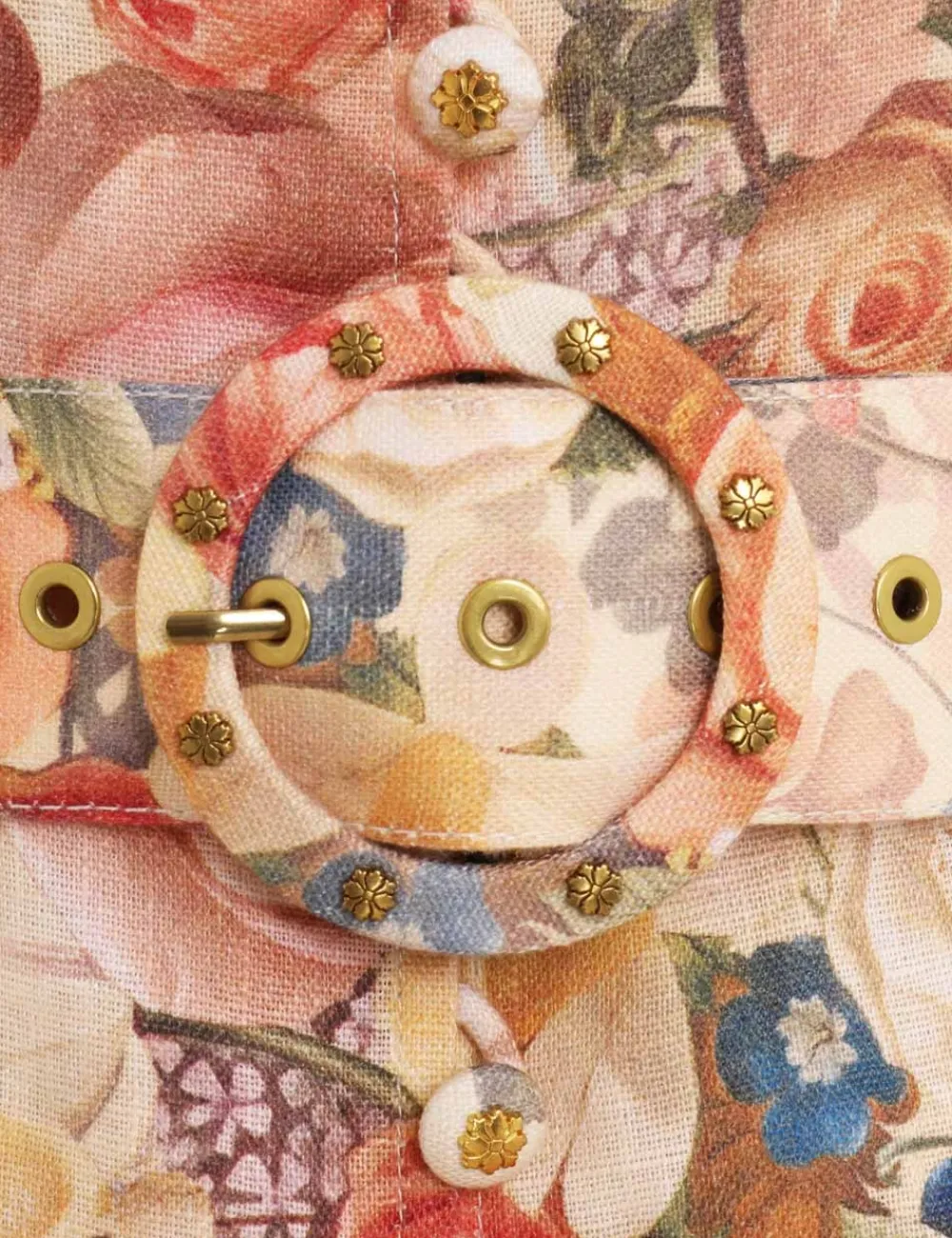 ZIMMERMANN Luminosity<Luminosity Buttoned Midi Dress
