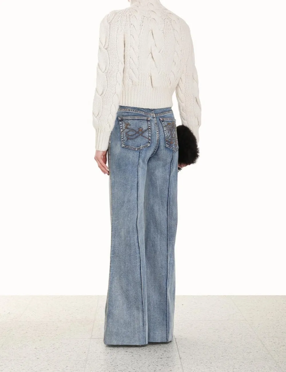ZIMMERMANN Luminosity<Luminosity Cable Sweater