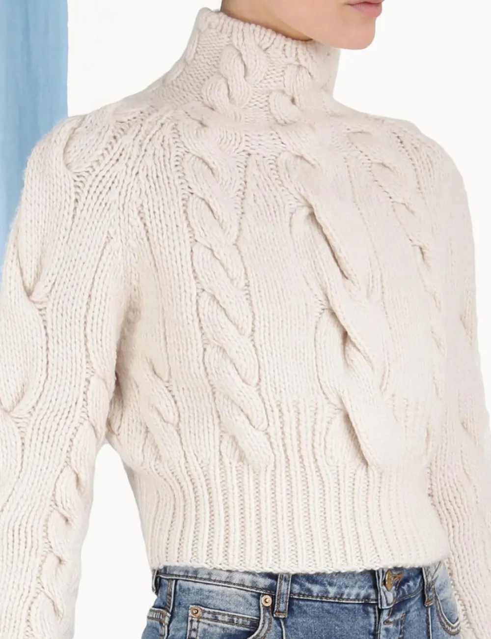 ZIMMERMANN Luminosity<Luminosity Cable Sweater