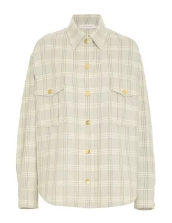 ZIMMERMANN Tops<Luminosity Check Shirt