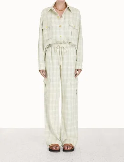 ZIMMERMANN Tops<Luminosity Check Shirt