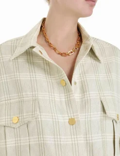 ZIMMERMANN Tops<Luminosity Check Shirt