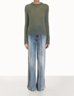 ZIMMERMANN Tops<Luminosity Crew Neck Sweater