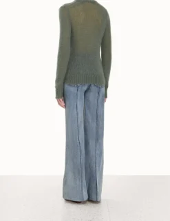 ZIMMERMANN Tops<Luminosity Crew Neck Sweater