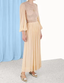 ZIMMERMANN Luminosity<Luminosity Crochet Bodice Midi