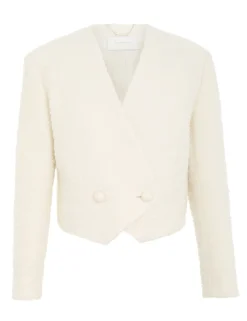 ZIMMERMANN Jackets & Coats<Luminosity Cropped Blazer