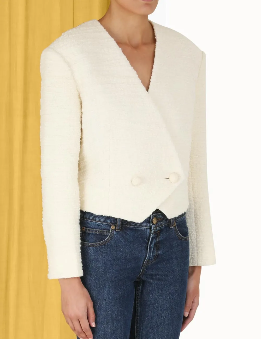 ZIMMERMANN Jackets & Coats<Luminosity Cropped Blazer