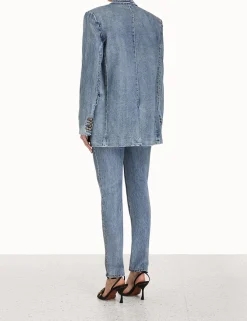 ZIMMERMANN Form & Light<Luminosity Denim Blazer
