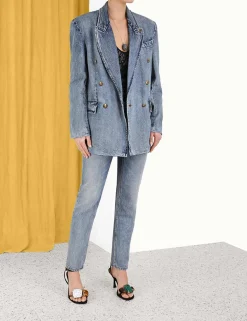 ZIMMERMANN In Denim<Luminosity Denim Blazer