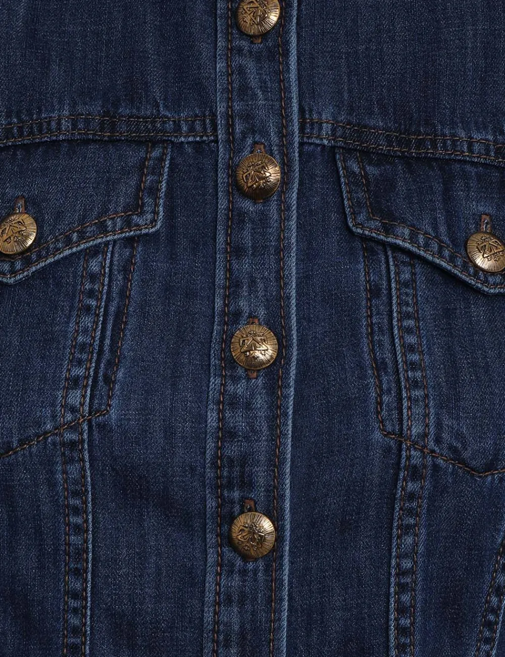 ZIMMERMANN Clothing<Luminosity Denim Corset Shirt