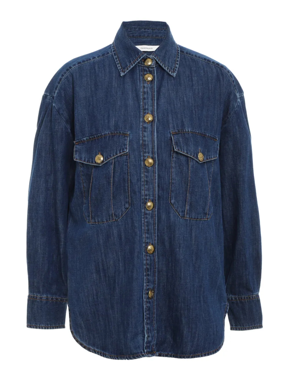 ZIMMERMANN Clothing<Luminosity Denim Shirt