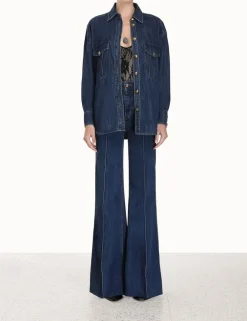 ZIMMERMANN Denim<Luminosity Denim Shirt