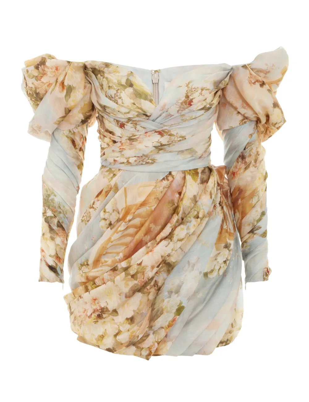 ZIMMERMANN Form & Light<Luminosity Drape Mini Dress