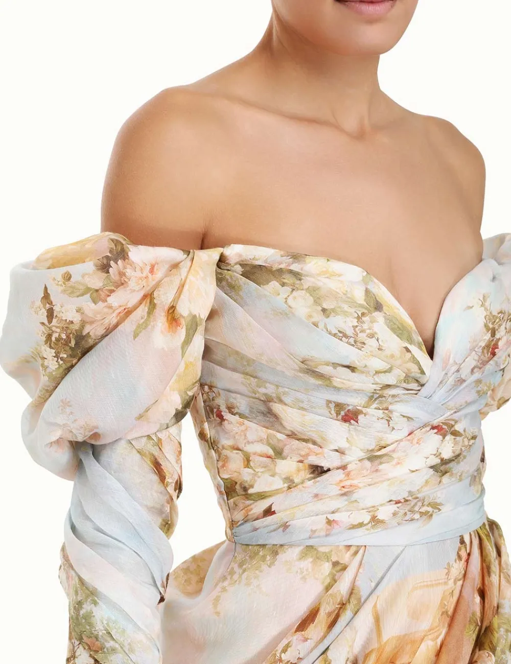 ZIMMERMANN Form & Light<Luminosity Drape Mini Dress