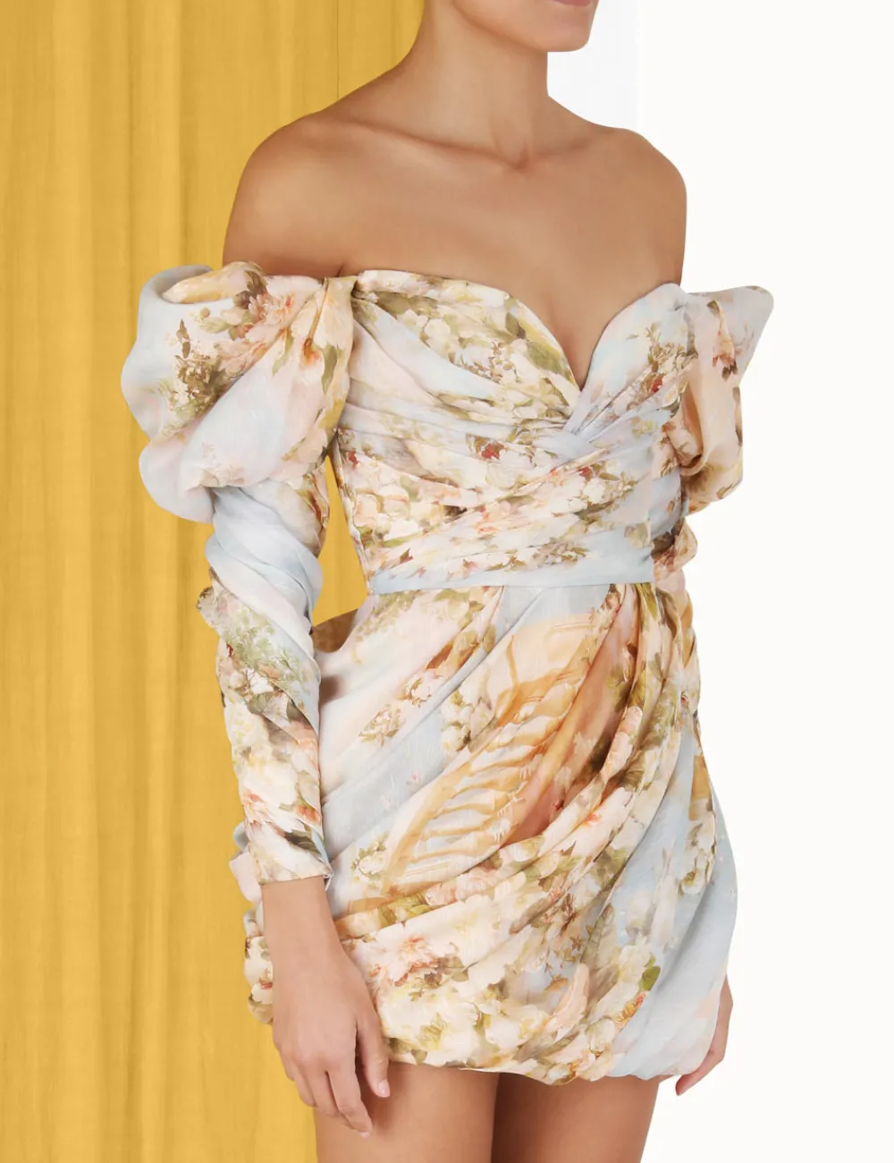 ZIMMERMANN Clothing<Luminosity Drape Mini Dress