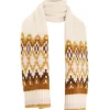 ZIMMERMANN Scarves<Luminosity Fair Isle Scarf