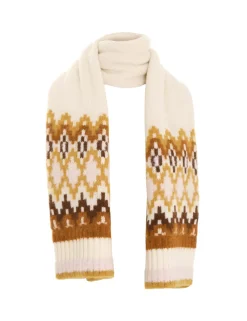 ZIMMERMANN Scarves<Luminosity Fair Isle Scarf