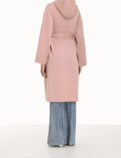 ZIMMERMANN Jackets & Coats<Luminosity Felted Hooded Coat