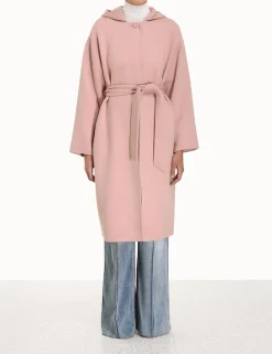 ZIMMERMANN Clothing<Luminosity Felted Hooded Coat