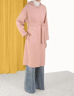 ZIMMERMANN Clothing<Luminosity Felted Hooded Coat