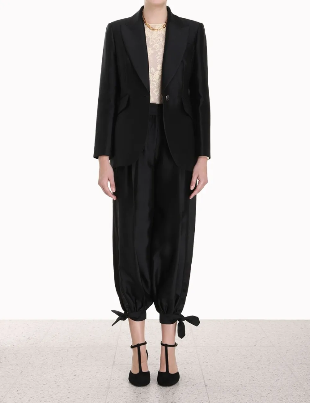 ZIMMERMANN Clothing<Luminosity Fitted Jacket