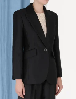 ZIMMERMANN Clothing<Luminosity Fitted Jacket