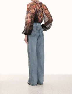 ZIMMERMANN Clothing<Luminosity Floral Blouse