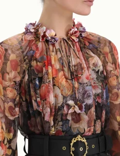 ZIMMERMANN Clothing<Luminosity Floral Blouse
