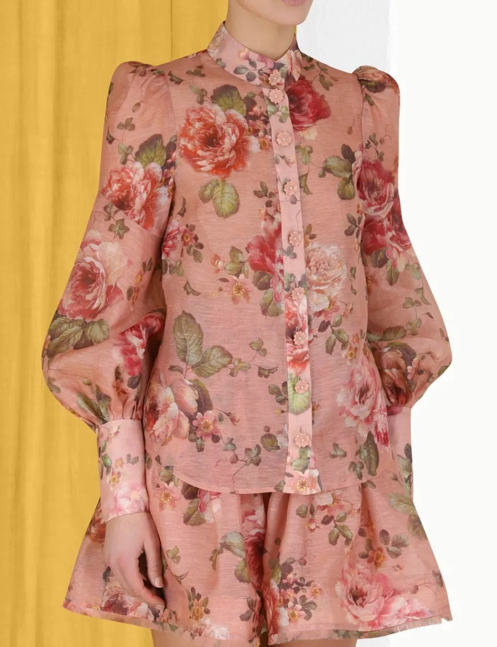 ZIMMERMANN Tops<Luminosity Floral Blouse