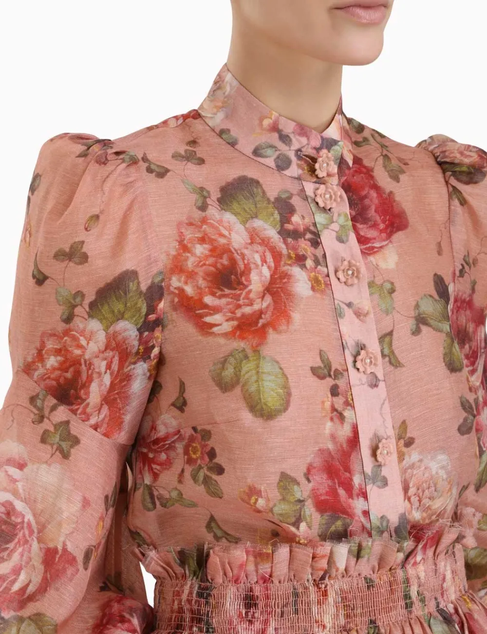 ZIMMERMANN Clothing<Luminosity Floral Blouse