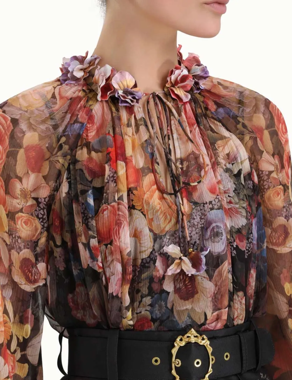 ZIMMERMANN Tops<Luminosity Floral Blouse
