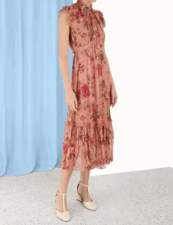 ZIMMERMANN Dresses<Luminosity Flutter Dress
