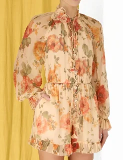 ZIMMERMANN Jumpsuits & Playsuits<Luminosity Flutter Playsuit