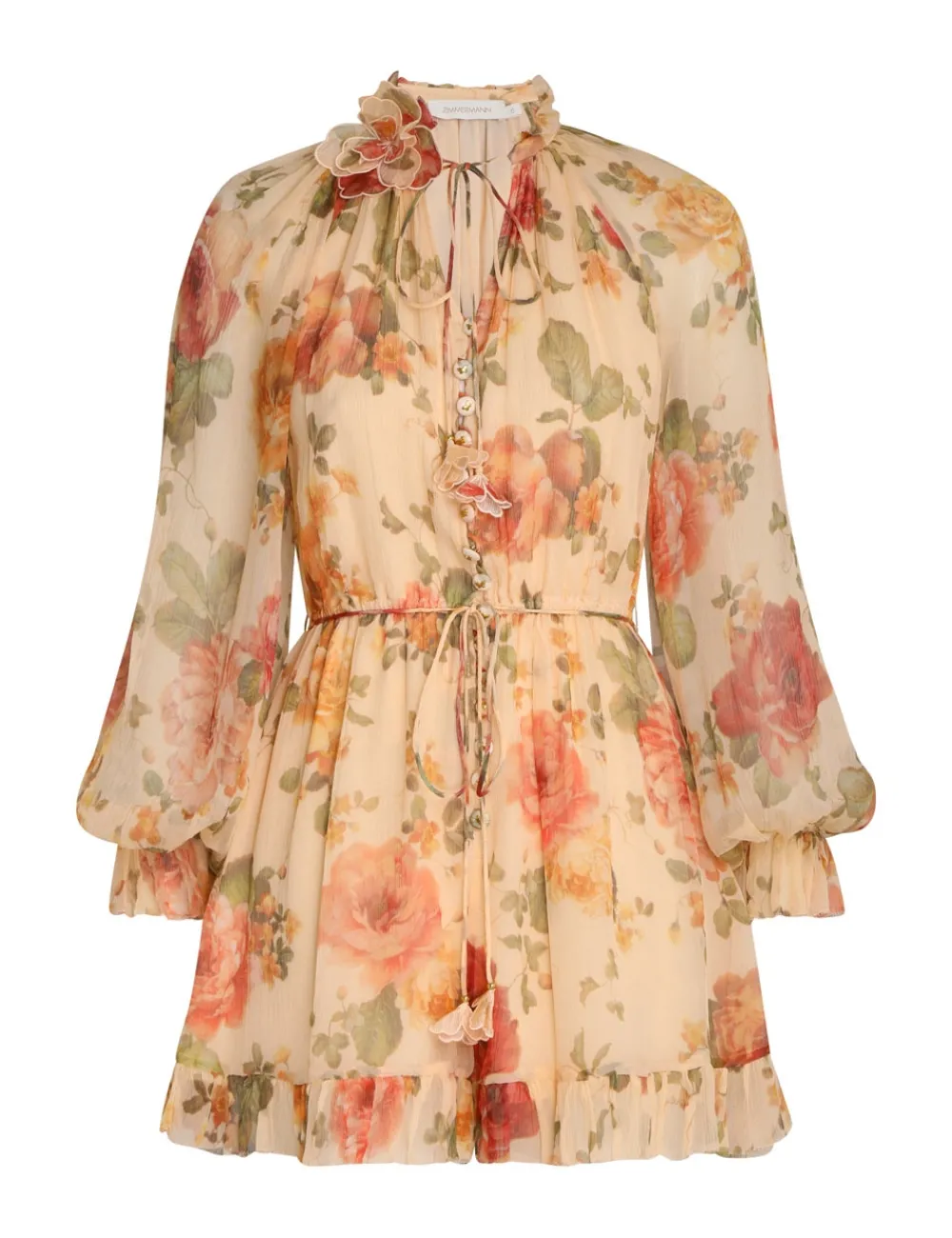ZIMMERMANN Luminosity<Luminosity Flutter Playsuit