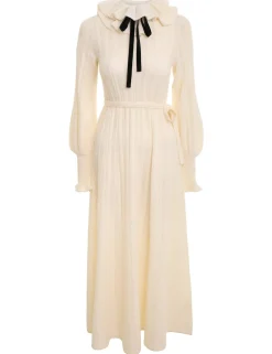 ZIMMERMANN Dresses<Luminosity Frill Neck Dress