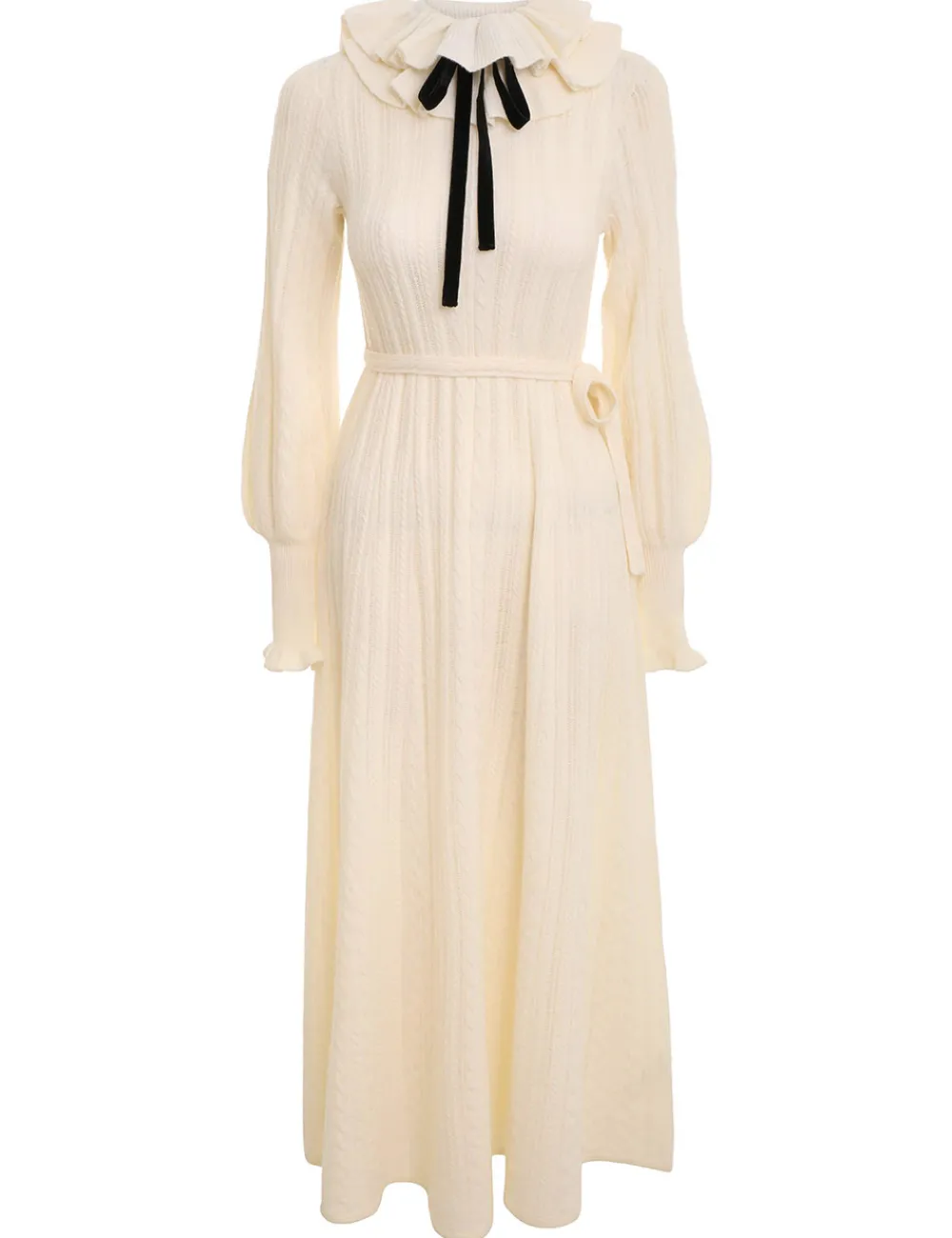 ZIMMERMANN Knitwear<Luminosity Frill Neck Dress