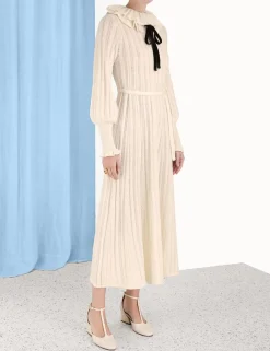 ZIMMERMANN Knitwear<Luminosity Frill Neck Dress