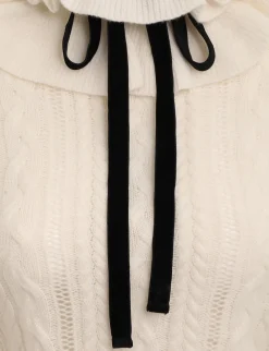 ZIMMERMANN Tops<Luminosity Frill Neck Sweater