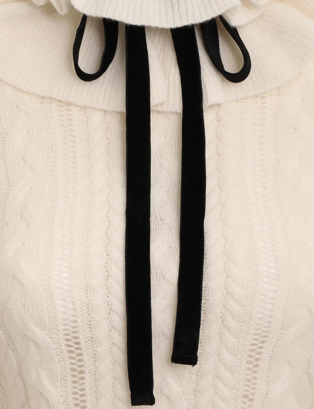 ZIMMERMANN Clothing<Luminosity Frill Neck Sweater