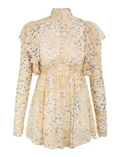 ZIMMERMANN Tops<Luminosity Gathered Blouse