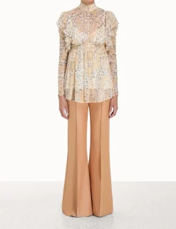 ZIMMERMANN Luminosity<Luminosity Gathered Blouse