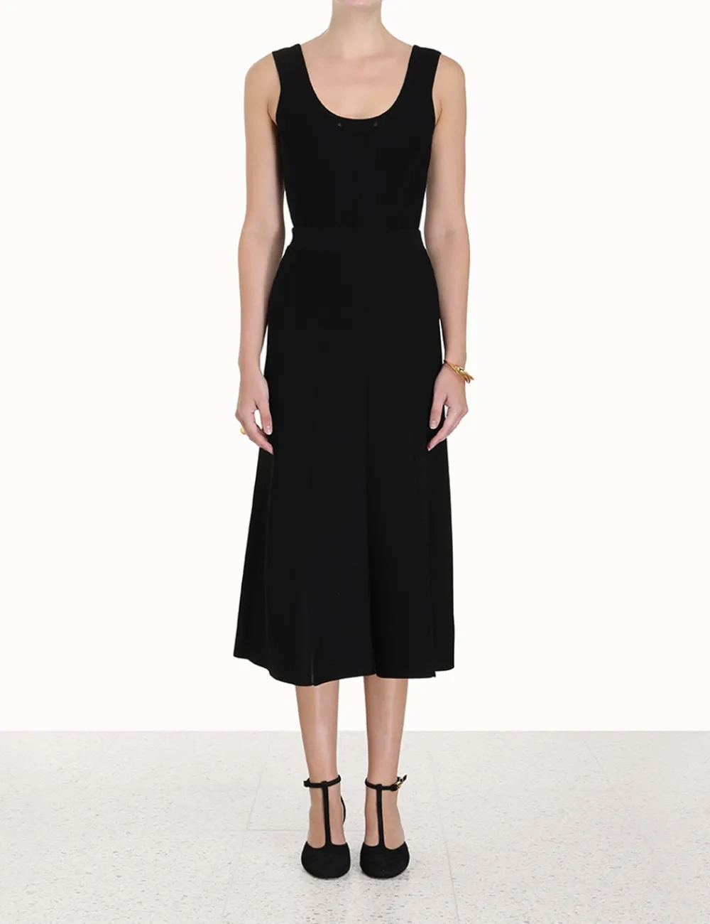 ZIMMERMANN Skirts<Luminosity Knit Panelled Skirt